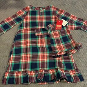 Toddler and doll nightgown